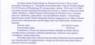 Referencje obiekty zabytkowe